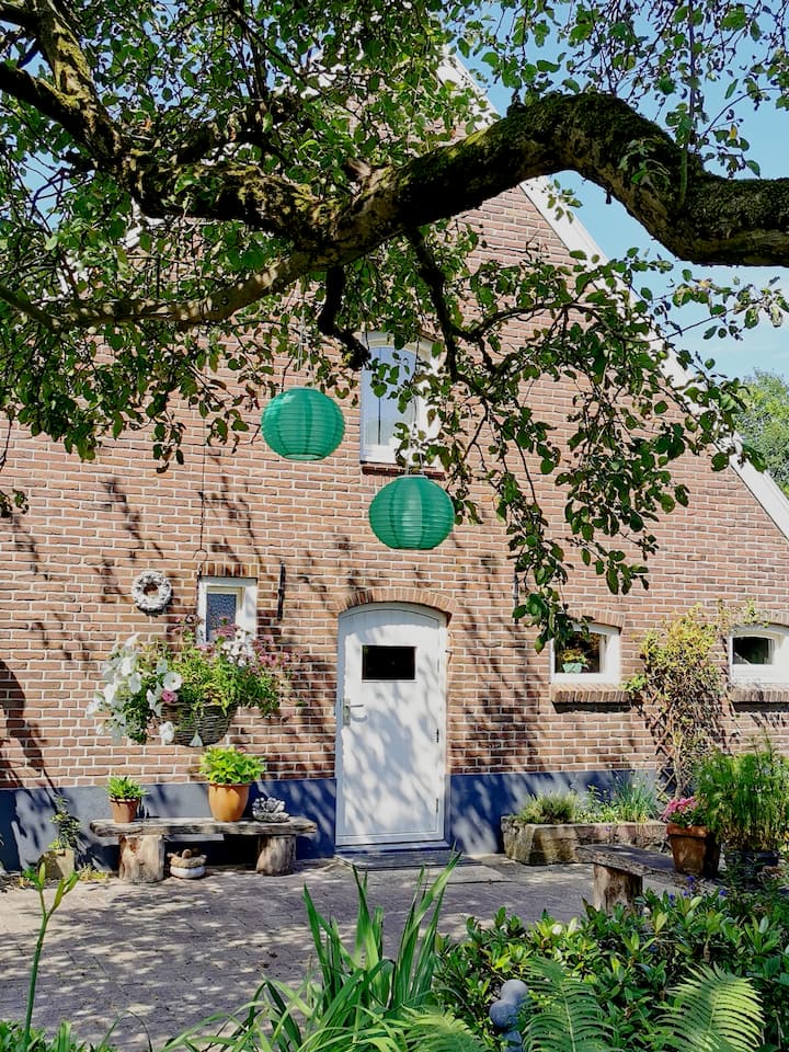 Beautiful vacation home in a rural area.