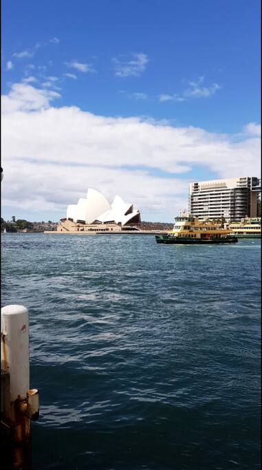 20 Minutes direct bus ride to Circular Quay for a spectacular view of Opera House. :)