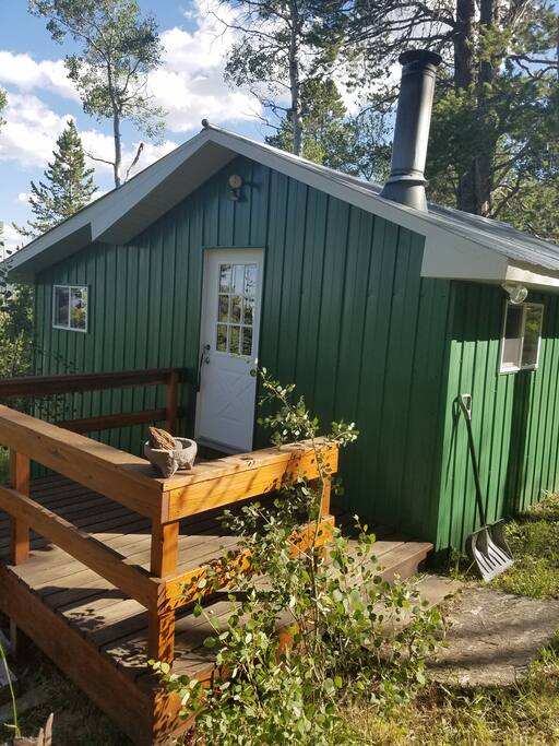 Aspen Cabin Porch