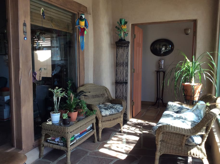 The private sunroom