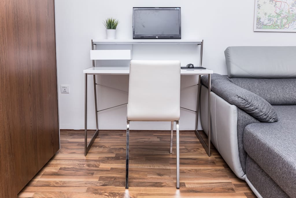 Work Desk with Computer