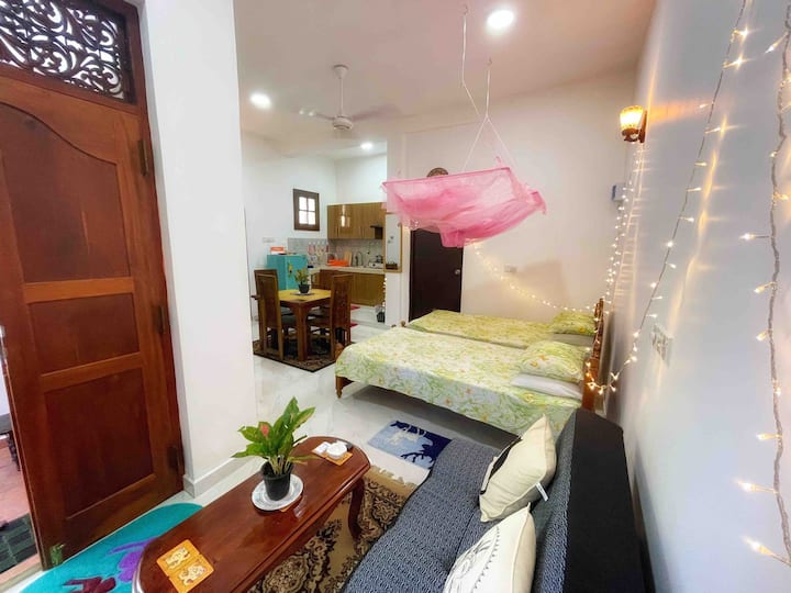 A fully furnished studio apartment near the beach Condominiums for