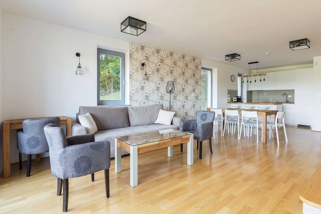 Villa Recica South - Living/dining area