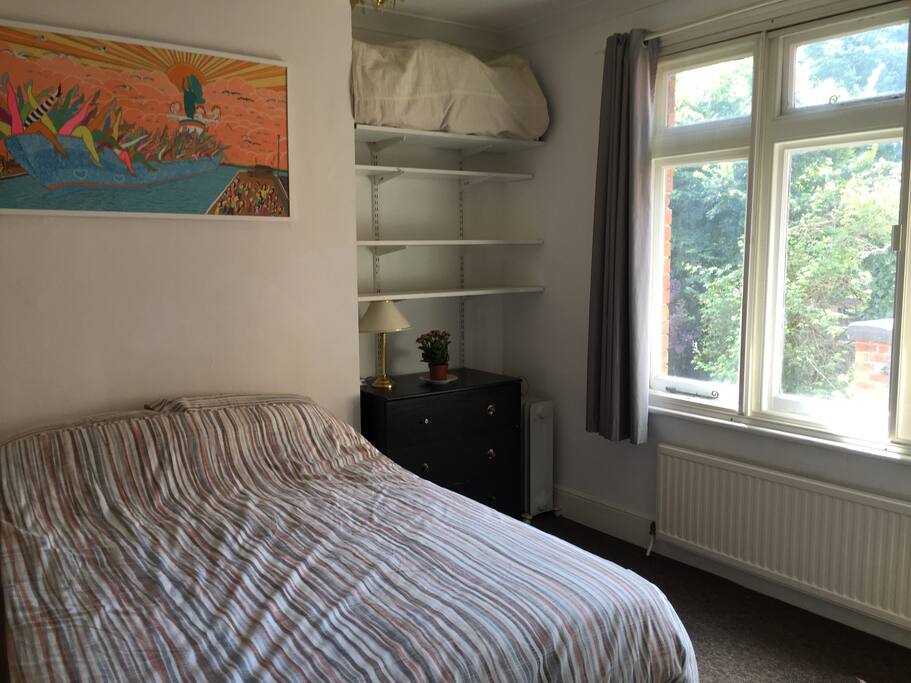 Your bedroom from entering