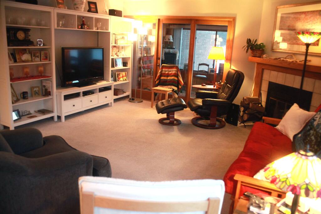 Living room: seating/sofa bed
