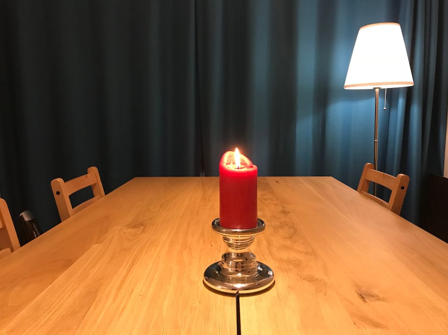 Livingroom table. Feel free to use thr livingroom table as you wish. You can read or do your work on the table.