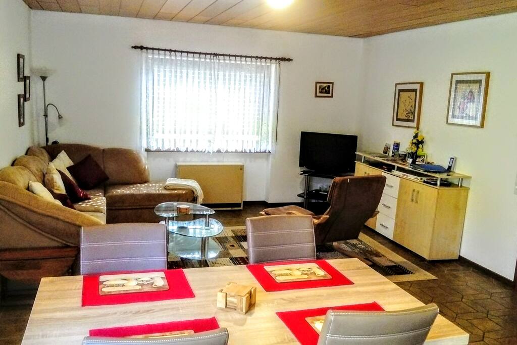 Lounge and dining area