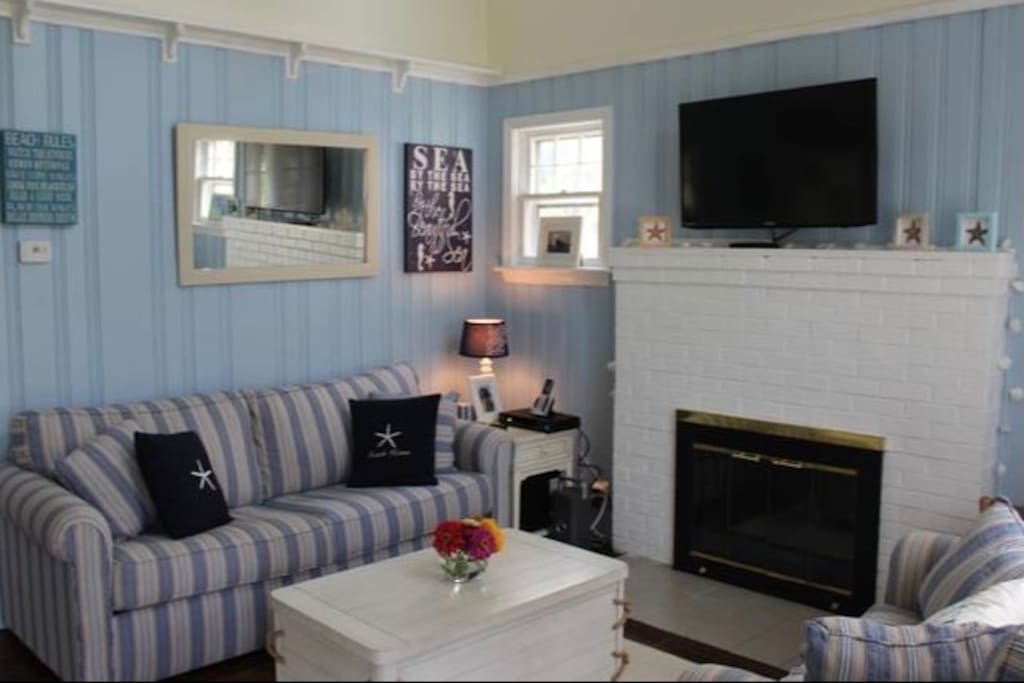 Flat Screen TV with all premium stations