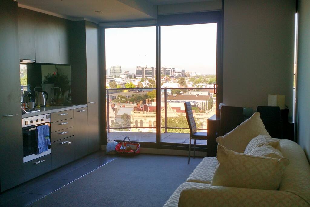 The studio apartment