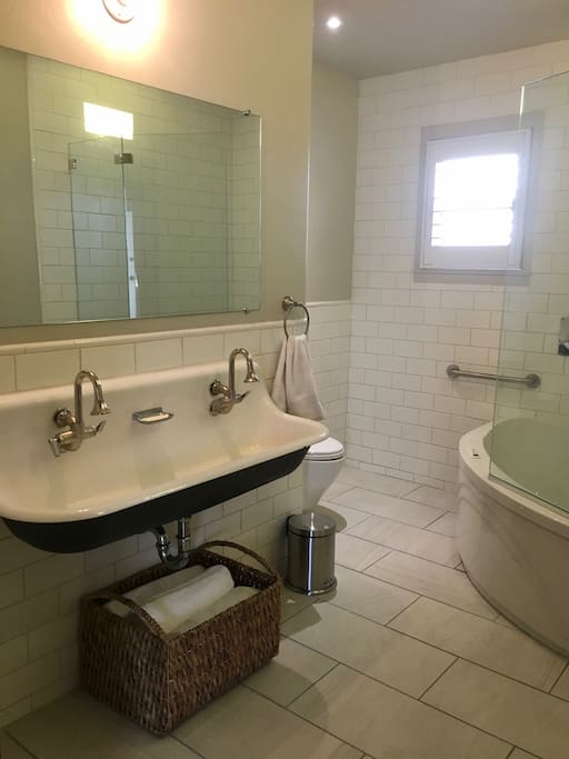 Even the bathroom makes you smile!