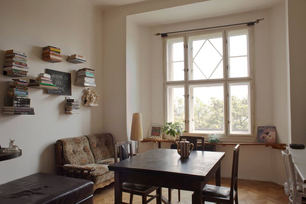 Living + dining room