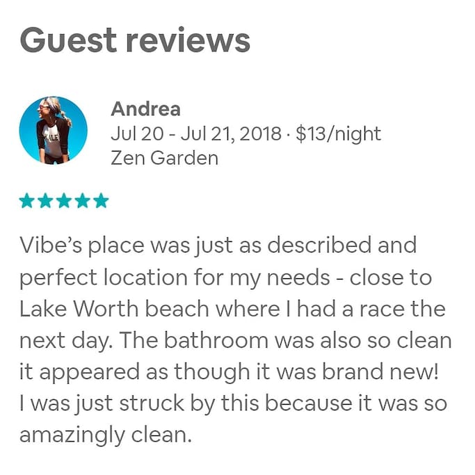 Five Star Review!