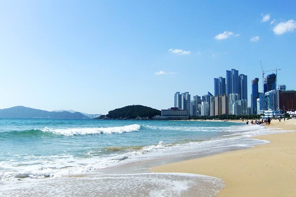 해운대 자전거 여행 (Haeundae beach bike trip)