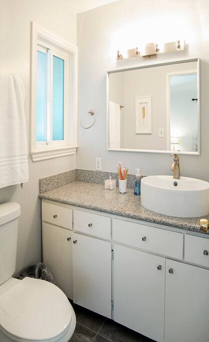 Private bathroom.