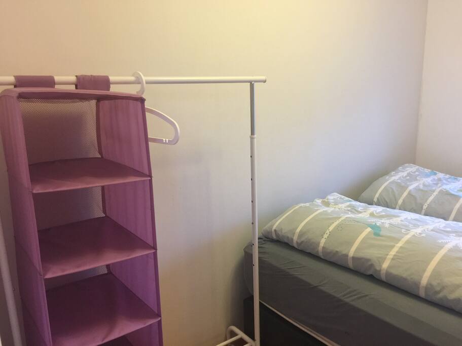 Hanger in the room.