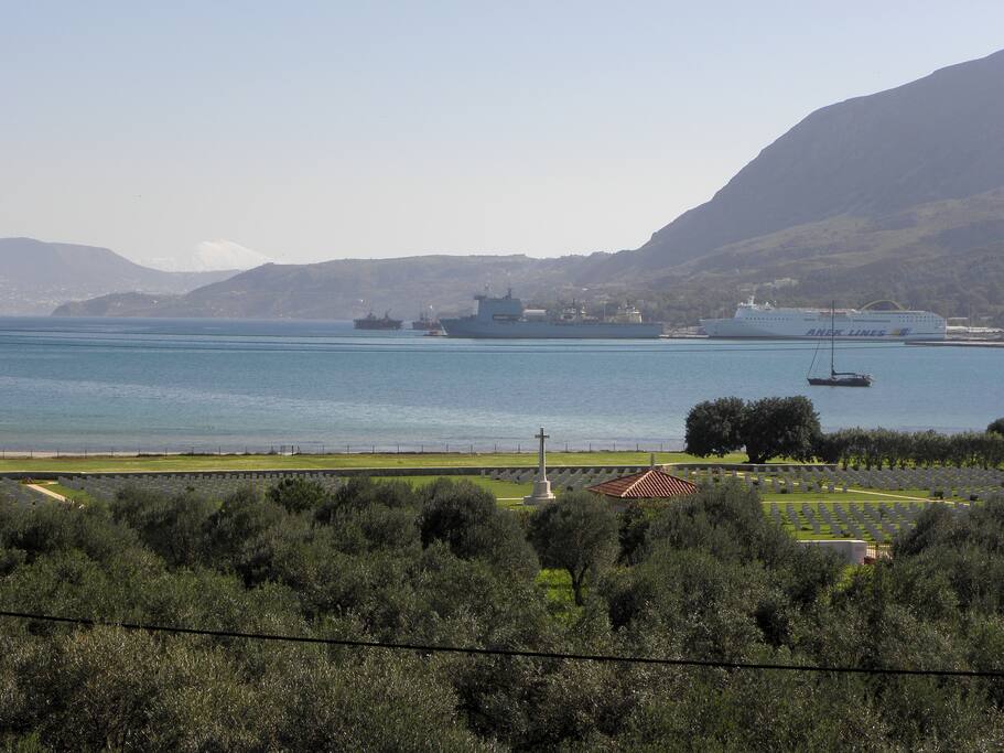 view from balcony