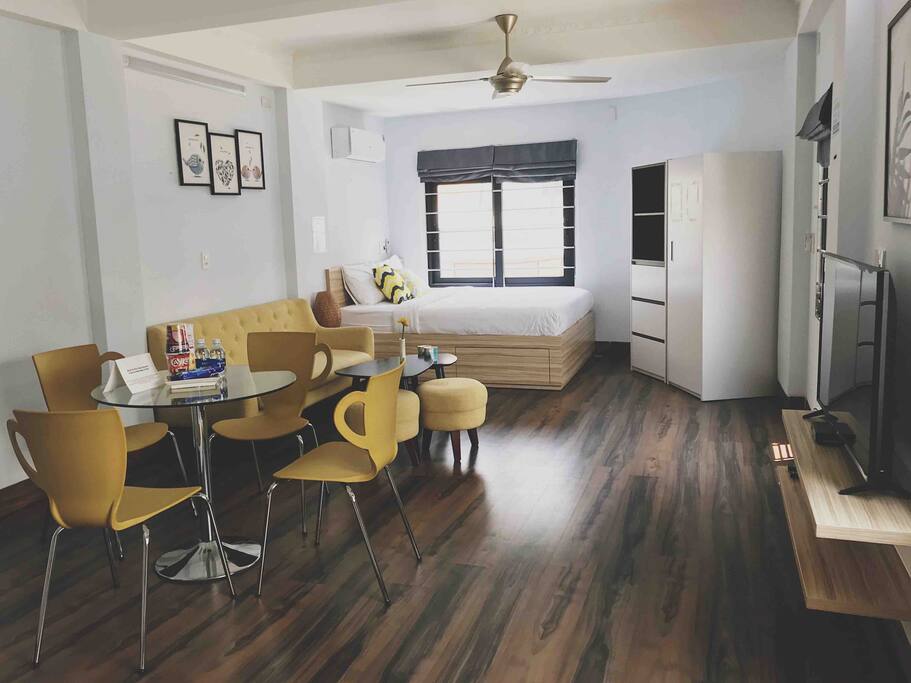 //EGGHOME\\  Mix studios in tranquil neighborhood - Đà Nẵng의 아파트에서 살아보기, Đà Nẵng, 베트남