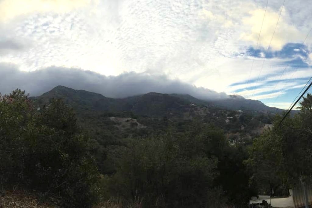 Mountain View from Bedroom Window