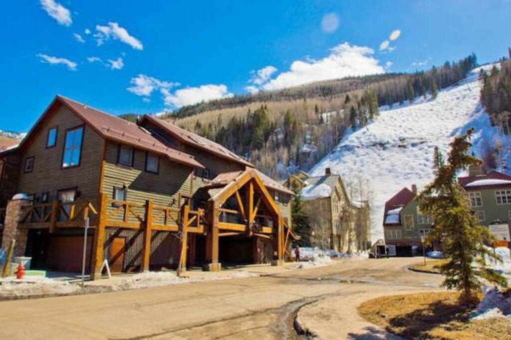 Double Diamond Condo Building - Adjacent to Slopes and Next to River and River Trail
