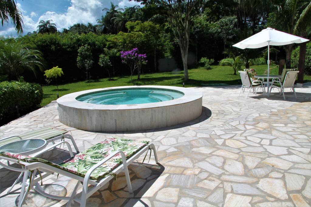 Spa com aquecimento solar