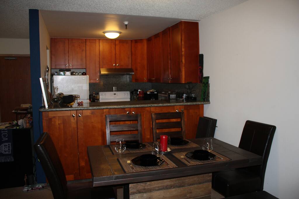 Open layout kitchen