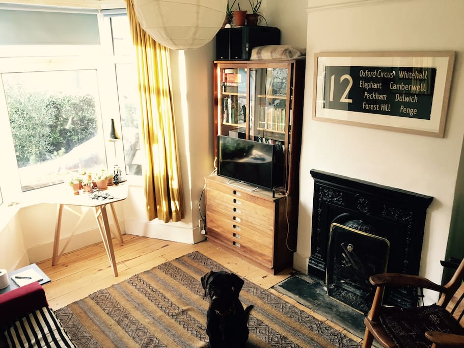 Sunny shared sitting room