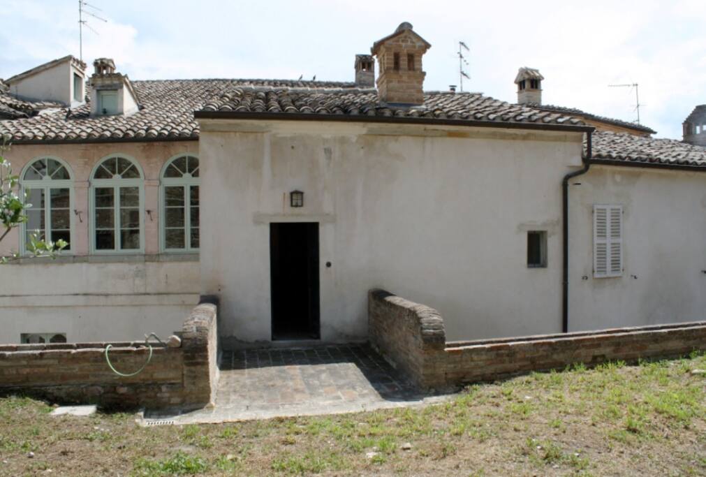 Entrance to the garden
