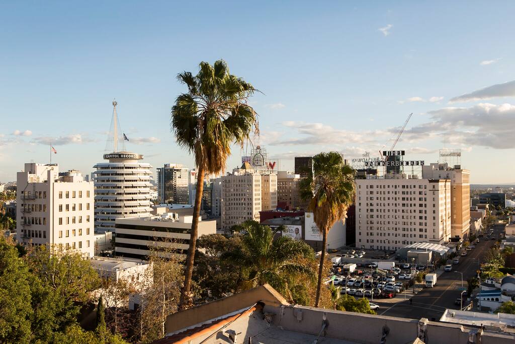 Amazing View of Hollywood from my Window.