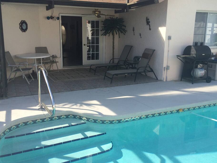 Covered patio