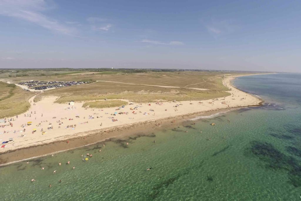 une des plages de la commune de Plouhinec