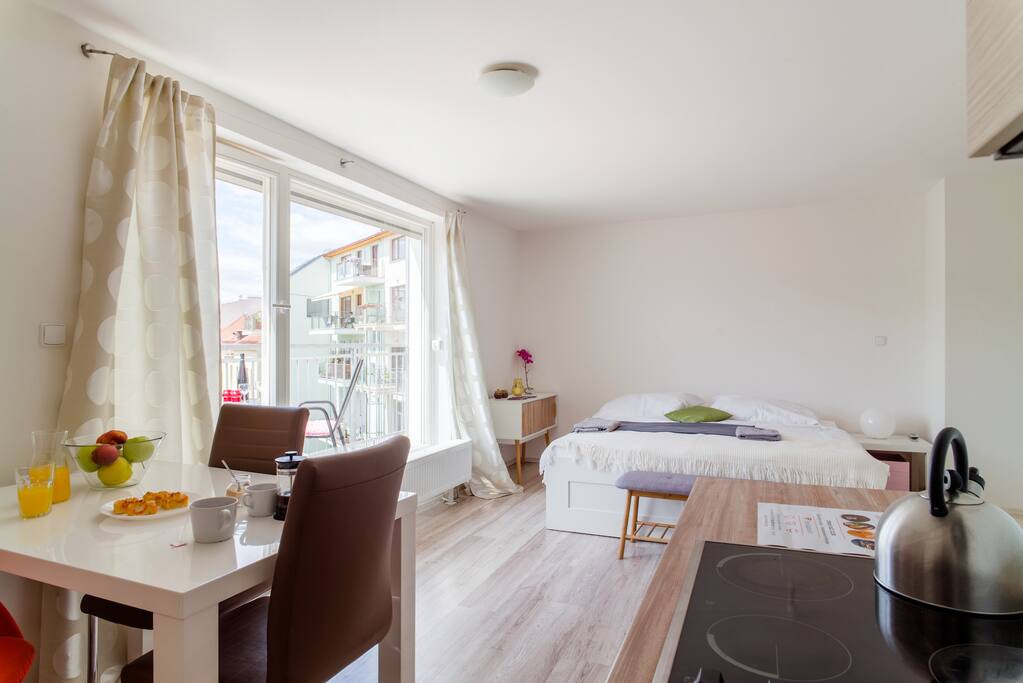 Studio with Balcony No. 1.