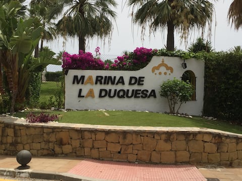 Popular Airbnb listing: Marina La Duquesa beach Resort Apart with Sea view in Manilva
