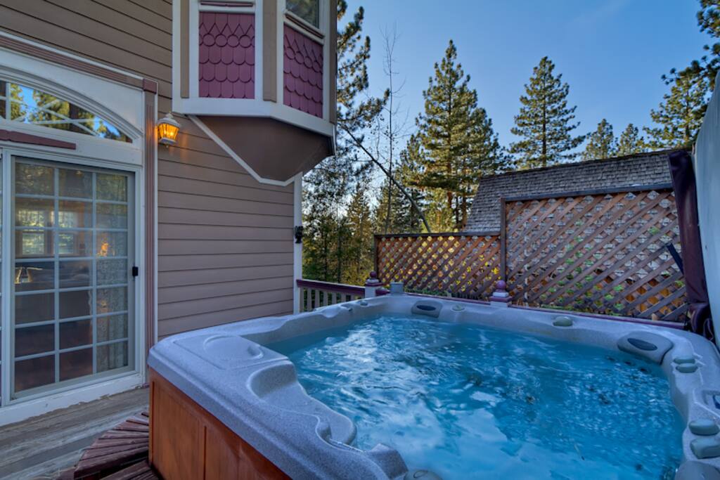 Back deck Jacuzzi