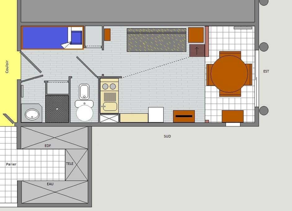 Plan du studio