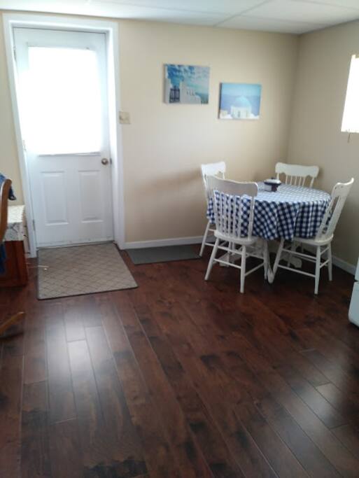 Main entrance into the kitchen area