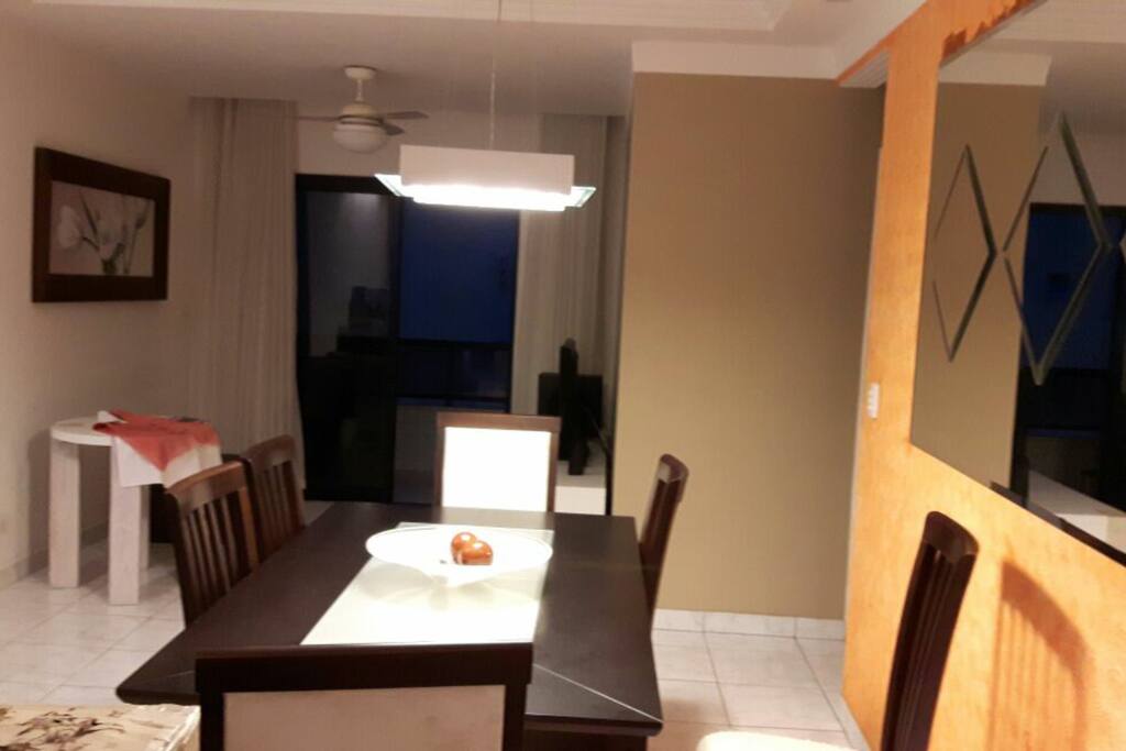 Sala de jantar e Tv