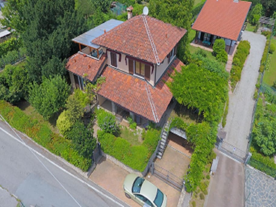 la villa dal drone