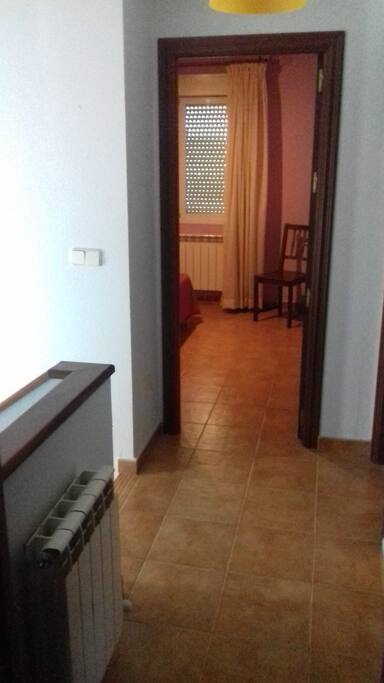 Pasillo de piso superior