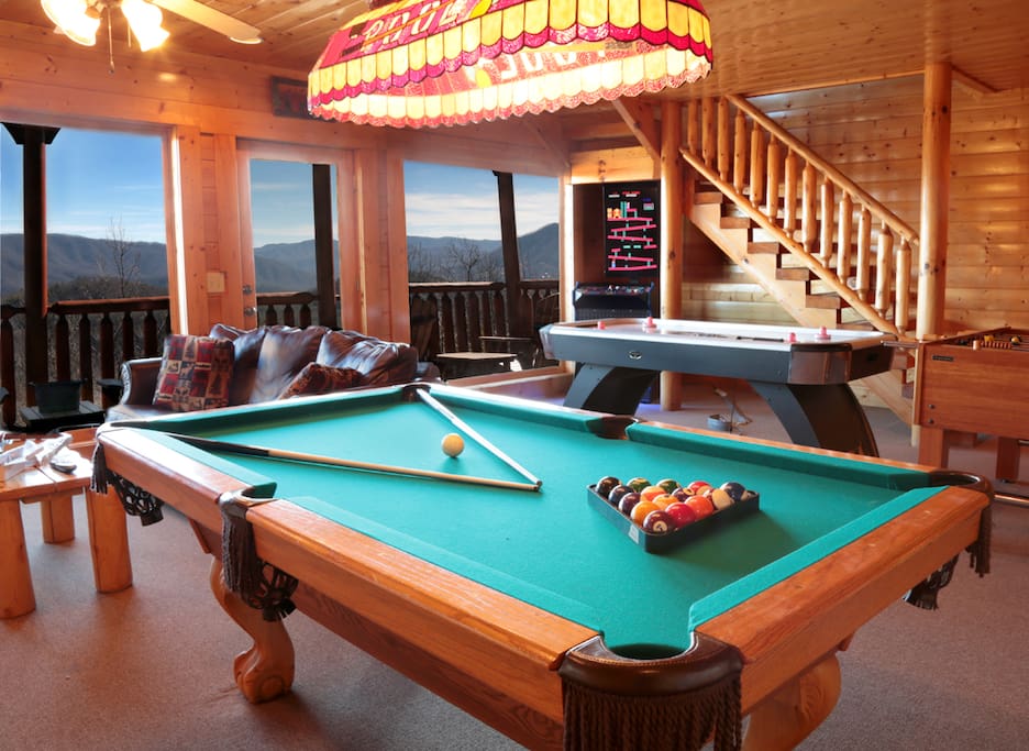 Pool Table, Foosball, Air Hockey, Multi-Game Arcade!