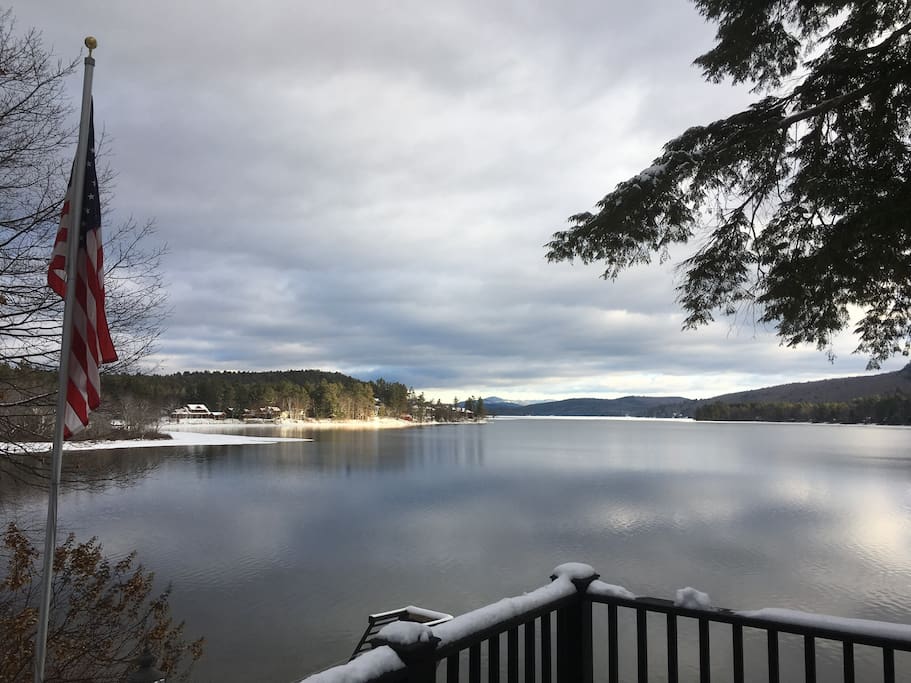 Winter view from main Deck