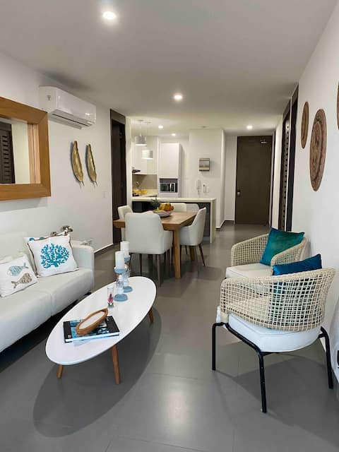 Popular Airbnb listing: View of the ocean and Ciénaga la Virgen, La Boquilla in La Boquilla