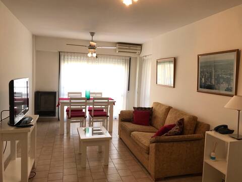 Furnished apartment in the heart of downtown, with garage!