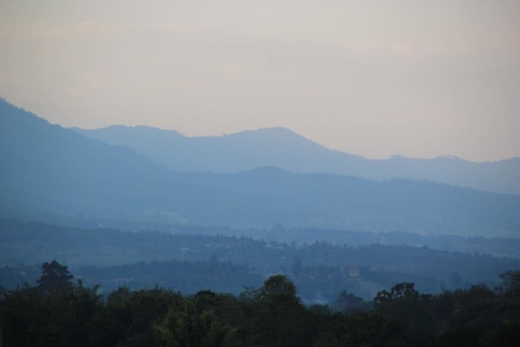 River and Mountain Views