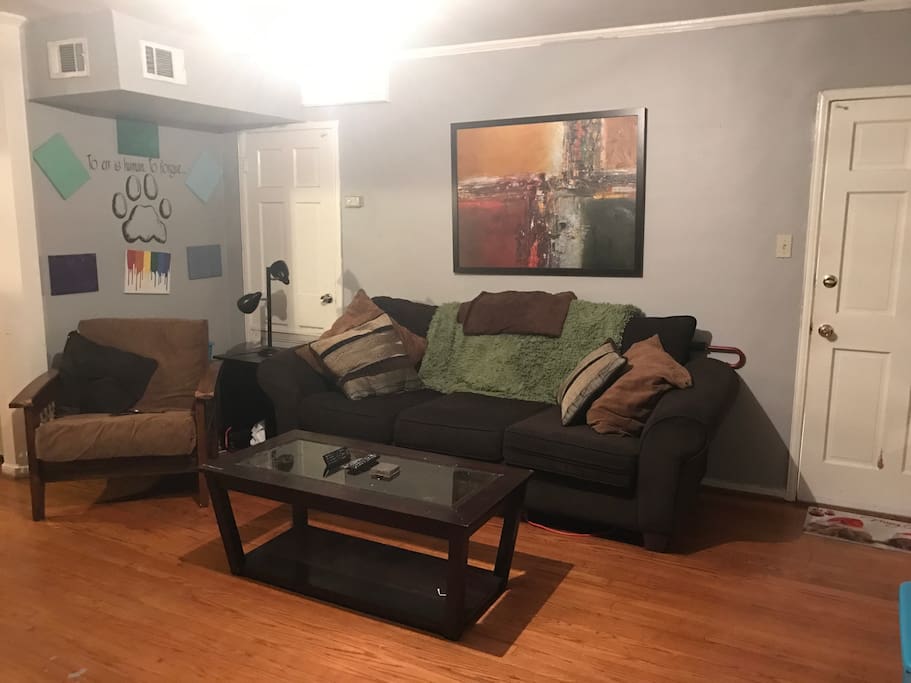 Couch and sleeper chair
