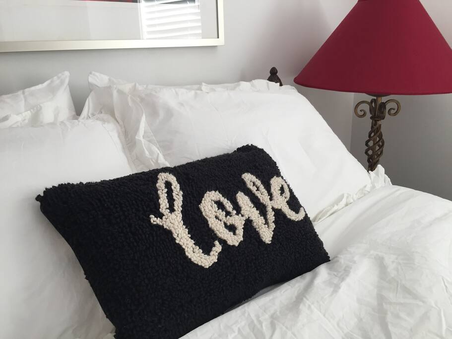 Comfortable firm full sized bed