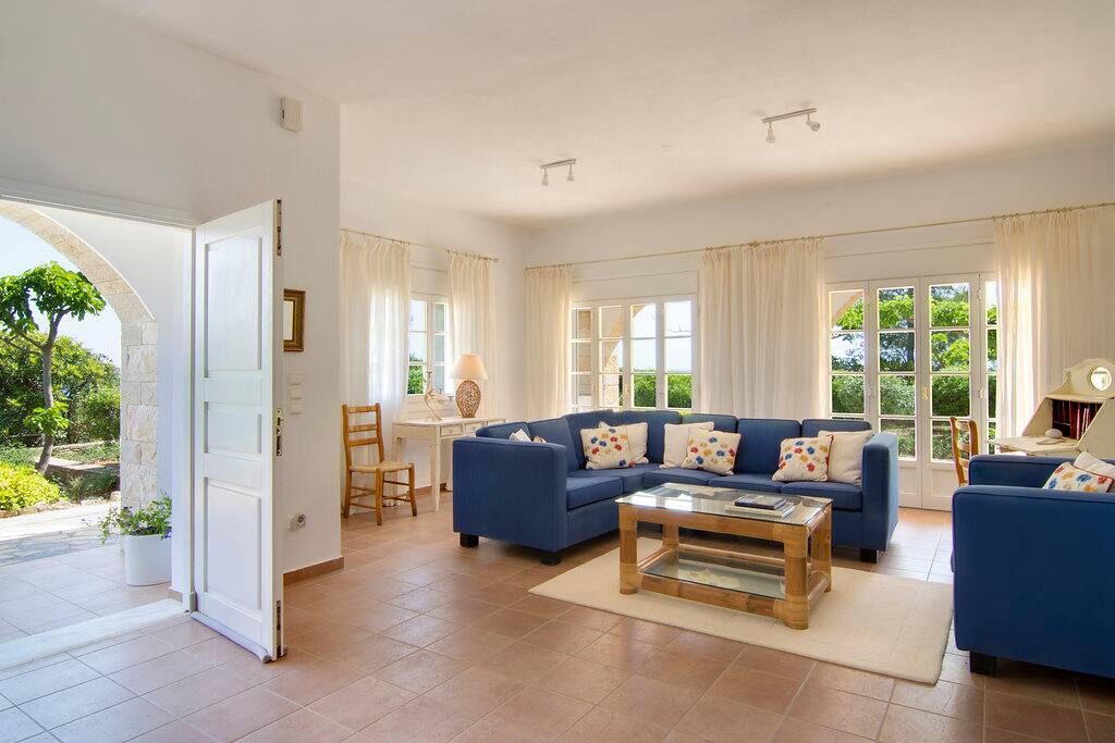 Spacious living area just in case you want to be inside...