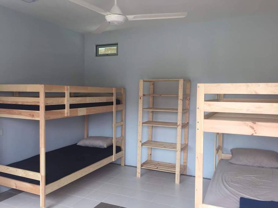 Dorm with 4 beds