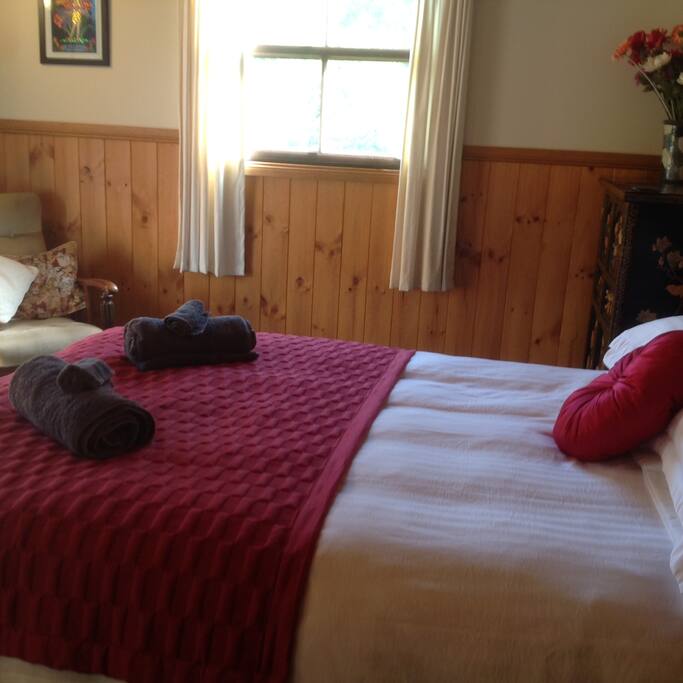 Queen sized bedroom