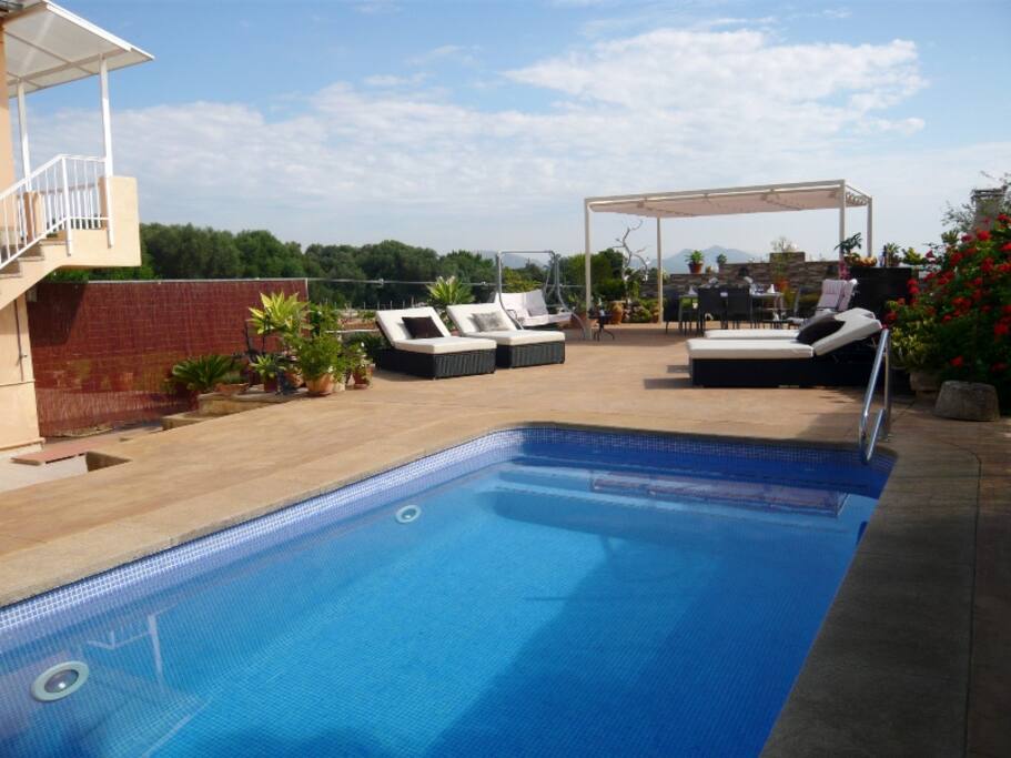 Private Terrasse