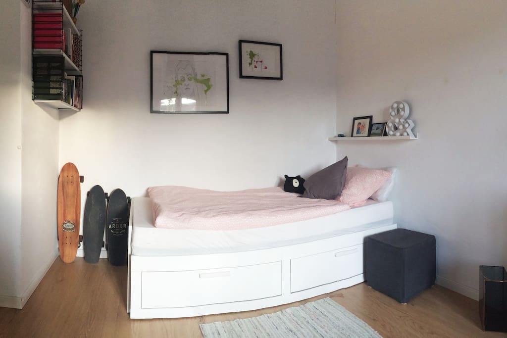 Your beautiful room.